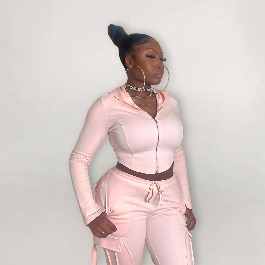 Built-In Shapewear Casual Set