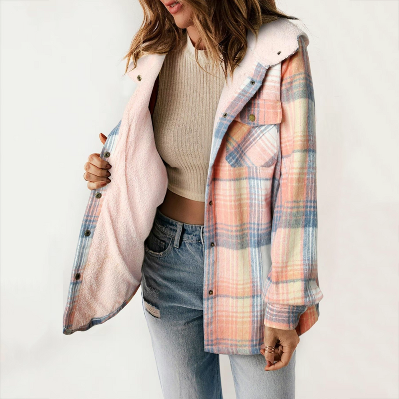 Plush Lined Flannel Jacket