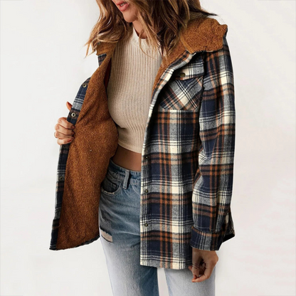 Plush Lined Flannel Jacket