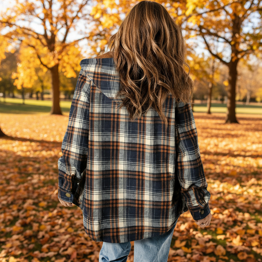 Women's Hooded Fleece Coat