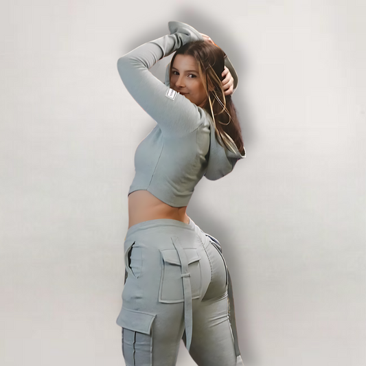 Butt Lifting Cargo Joggers